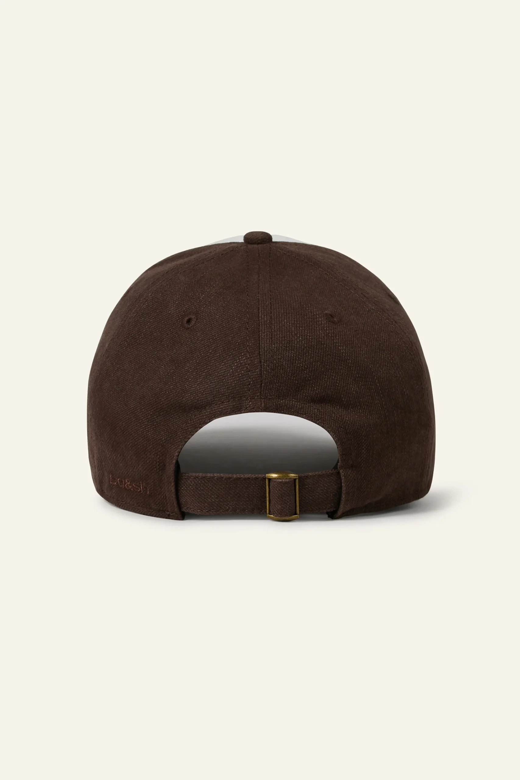 Ba&Sh HENRI casquette baseball coton MARRON Hot