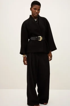Ba&Sh HINI cape courte NOIR Discount