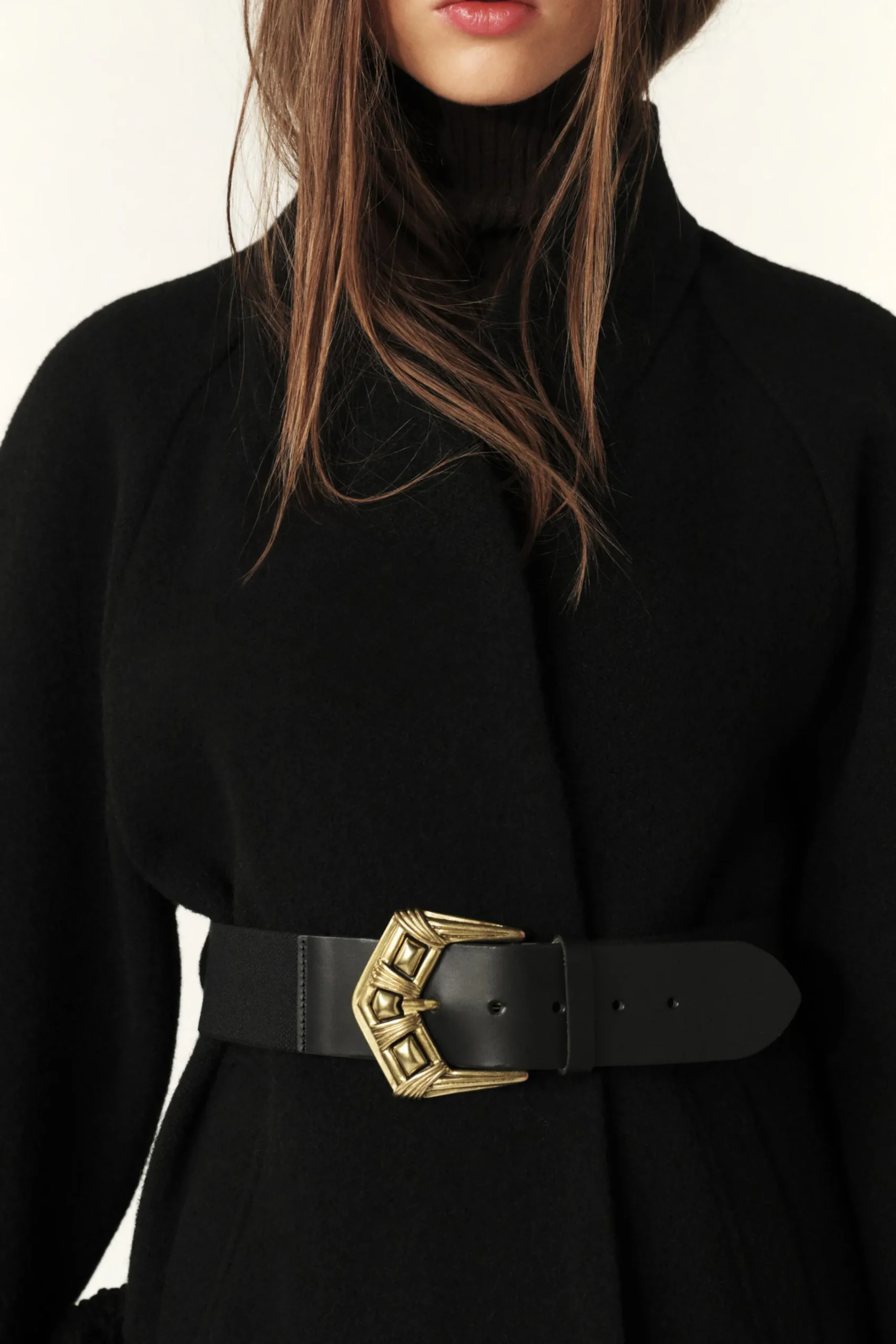 Ba&Sh HINI flared cape sleeves NOIR Online