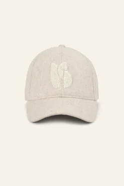 Ba&Sh HUGO casquette laine ECRU Outlet