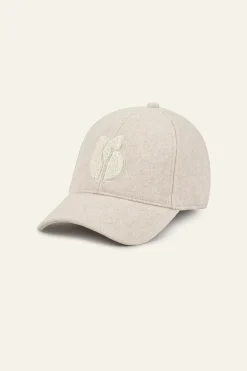 Ba&Sh HUGO casquette laine ECRU Outlet