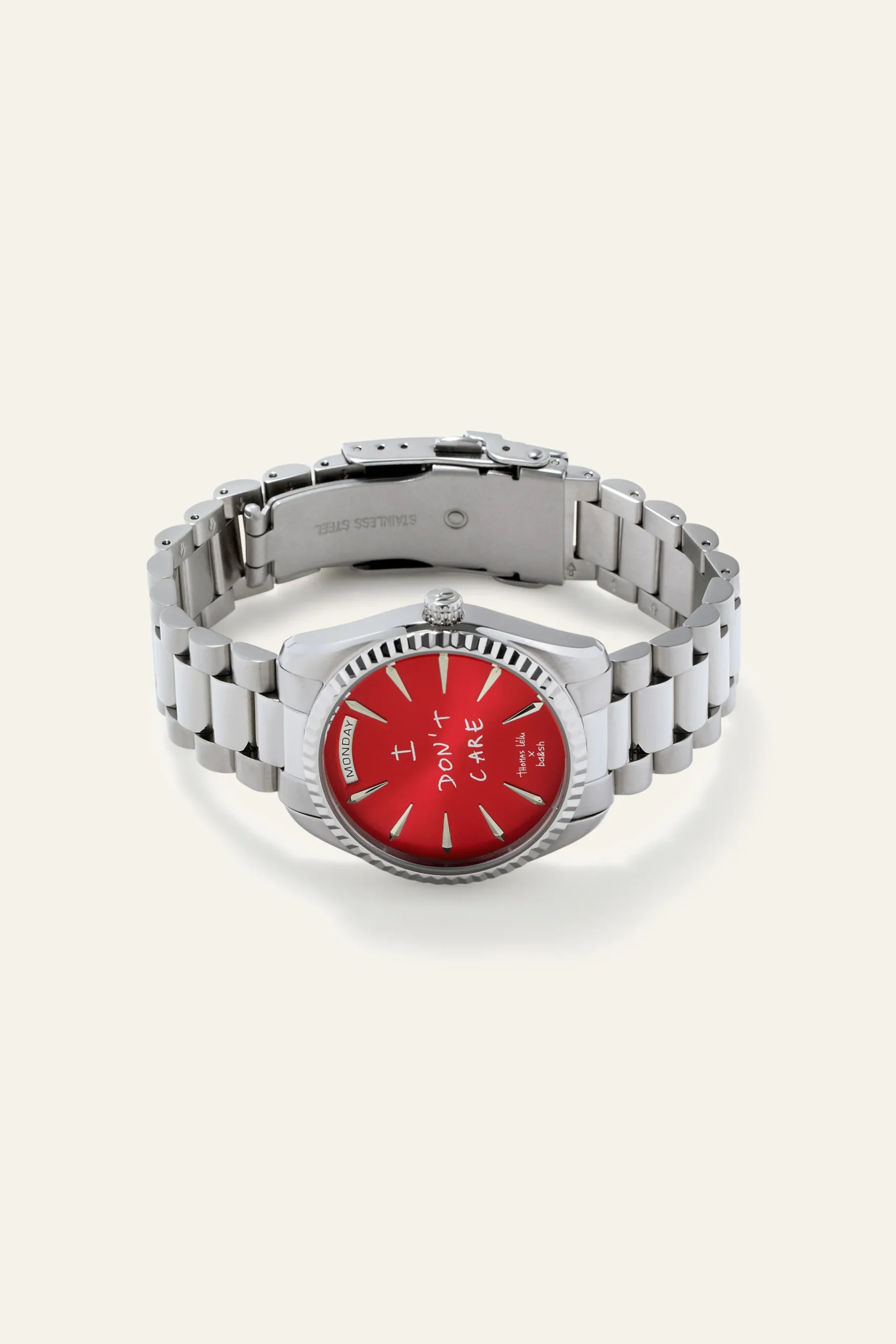 Ba&Sh IDONTCARE montre-bracelet ROUGE Discount