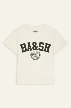 Ba&Sh IONI t-shirt esprit collège ECRU Online