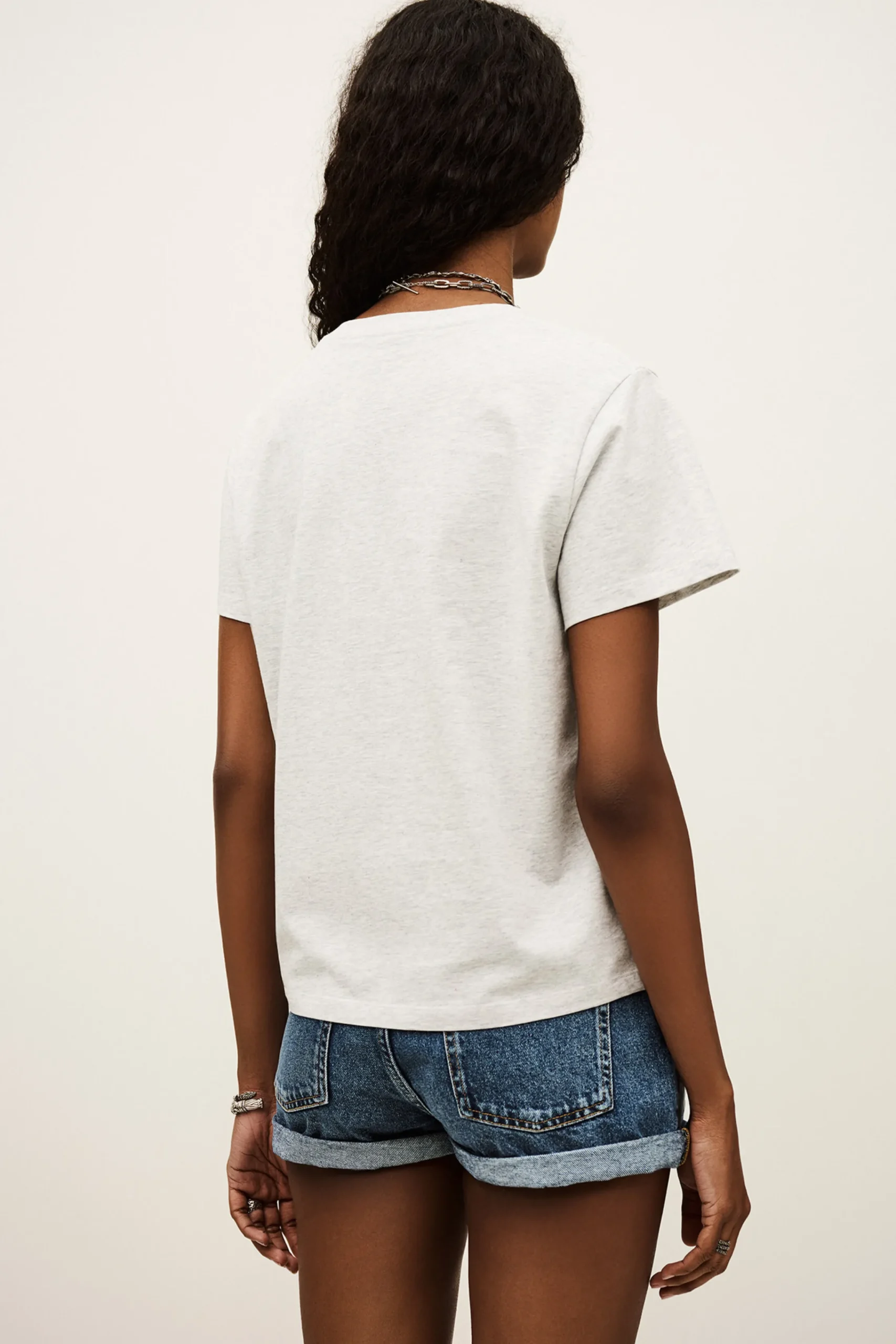 Ba&Sh IONI t-shirt manches courtes GRIS