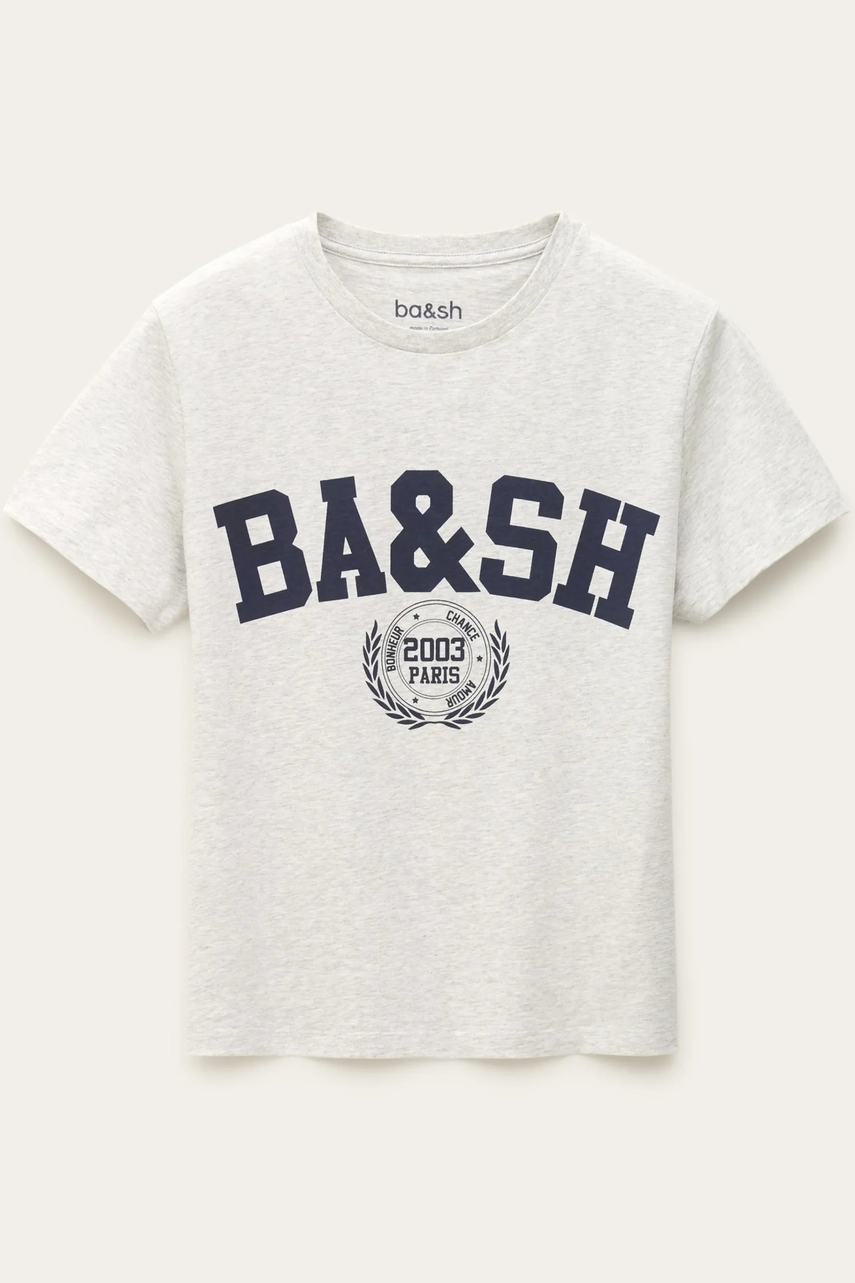 Ba&Sh IONI t-shirt manches courtes GRIS