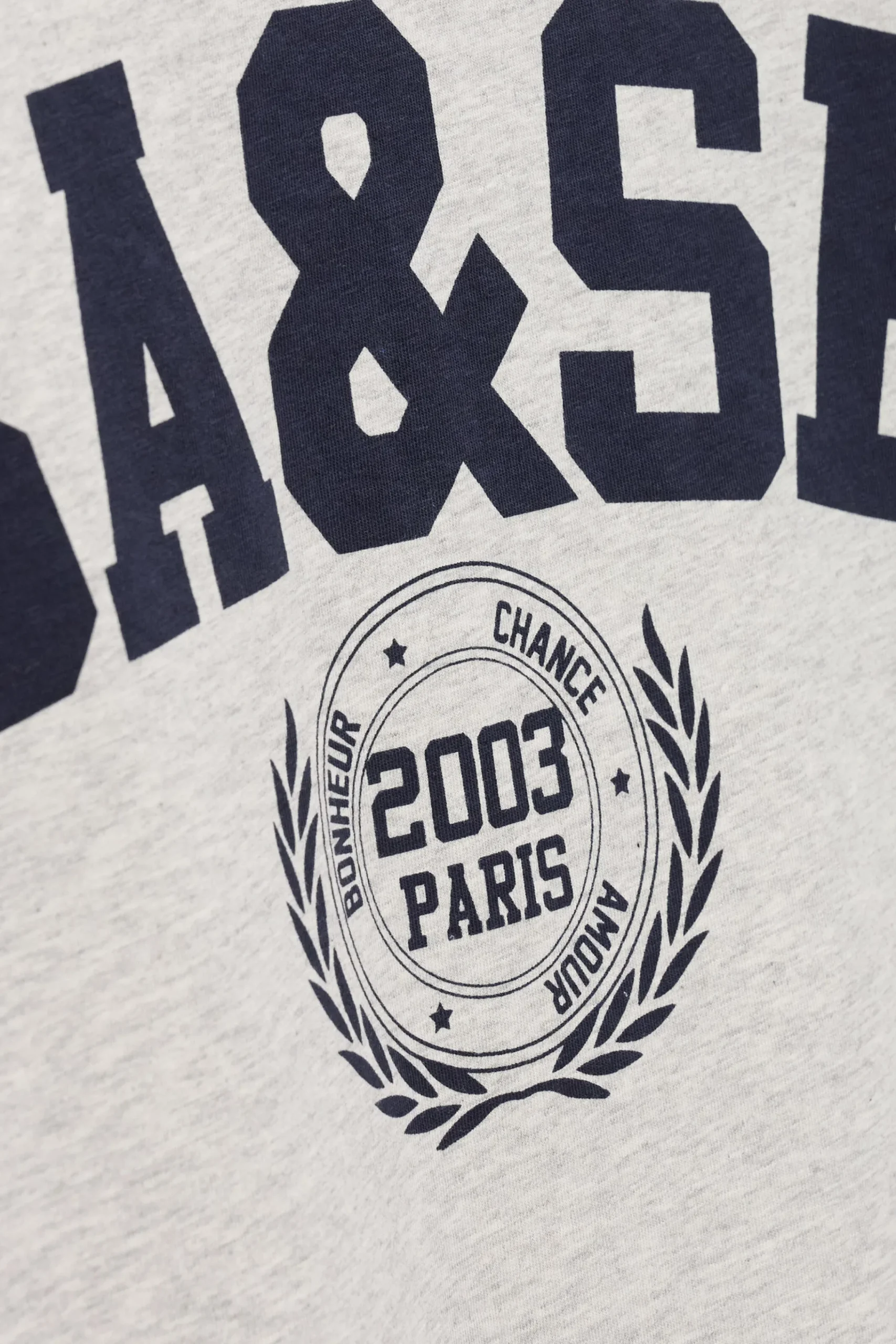 Ba&Sh IONI t-shirt manches courtes GRIS