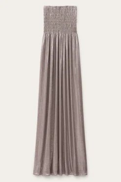 Ba&Sh ISABELLA robe longue GRIS Hot