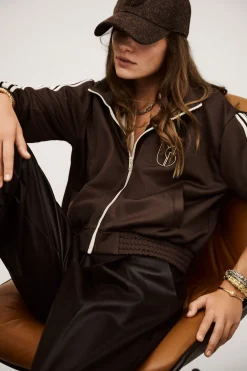 Ba&Sh JIMI veste de jogging MARRON Outlet