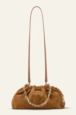 Ba&Sh JUNE sac JUNE en suede MARRON Outlet