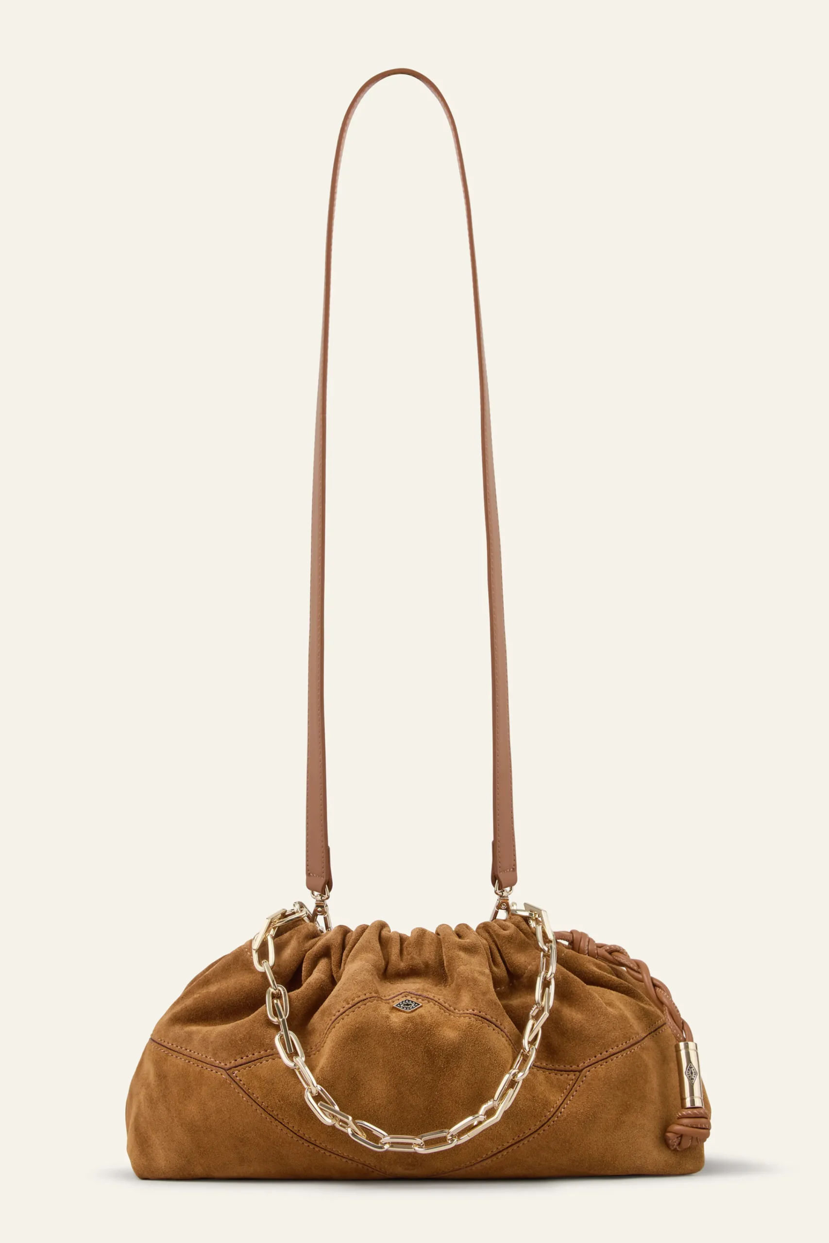 Ba&Sh JUNE sac JUNE en suede MARRON Outlet