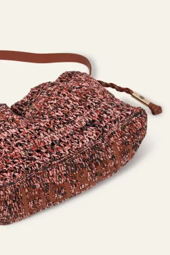 Ba&Sh JUNE sac miniare en raphia MULTICO Sale