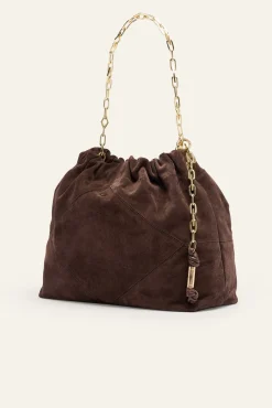 Ba&Sh JUNE Tote rectangulaire grand format MARRON Online