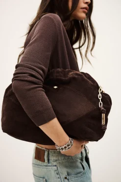Ba&Sh JUNE Tote rectangulaire grand format MARRON Online