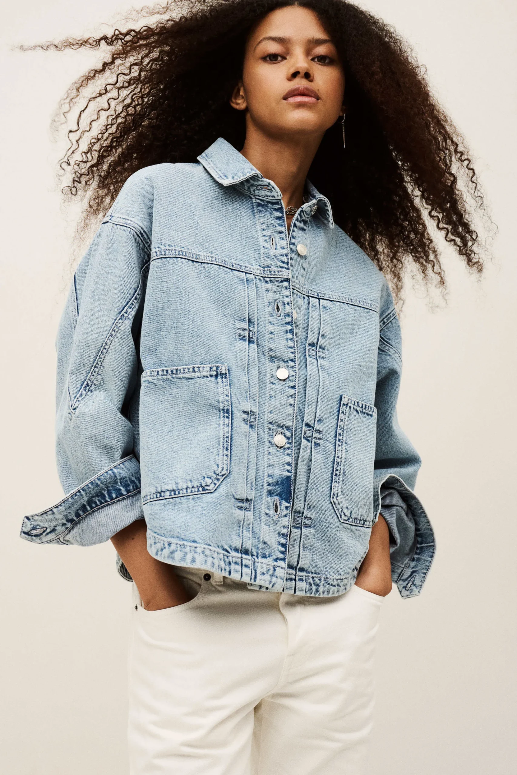 Ba&Sh JUNO veste denim BLEU Outlet