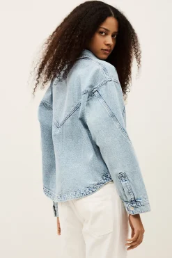 Ba&Sh JUNO veste denim BLEU Outlet