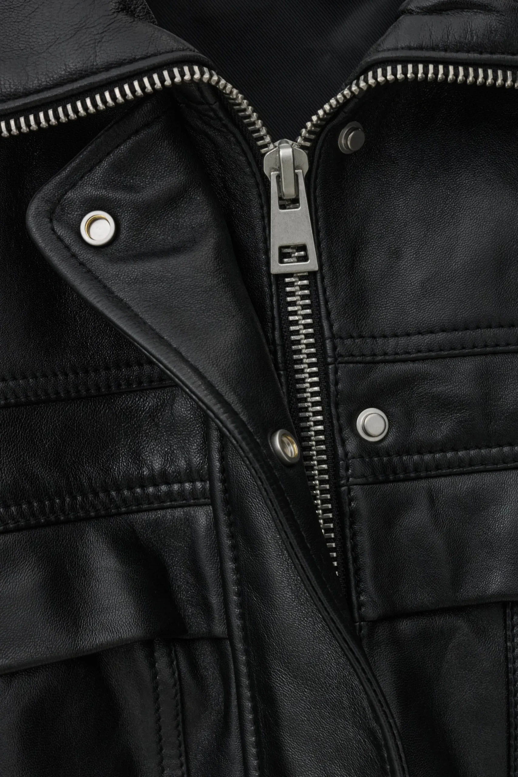 Ba&Sh KASSIA veste cuir oversized NOIR Clearance
