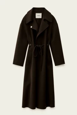 Ba&Sh KATE manteau midi MARRON Discount