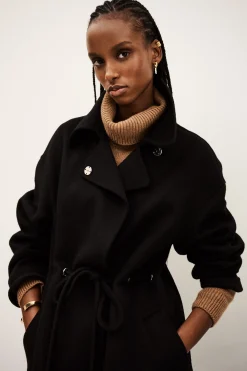 Ba&Sh KATE MANTEAU trench NOIR Online