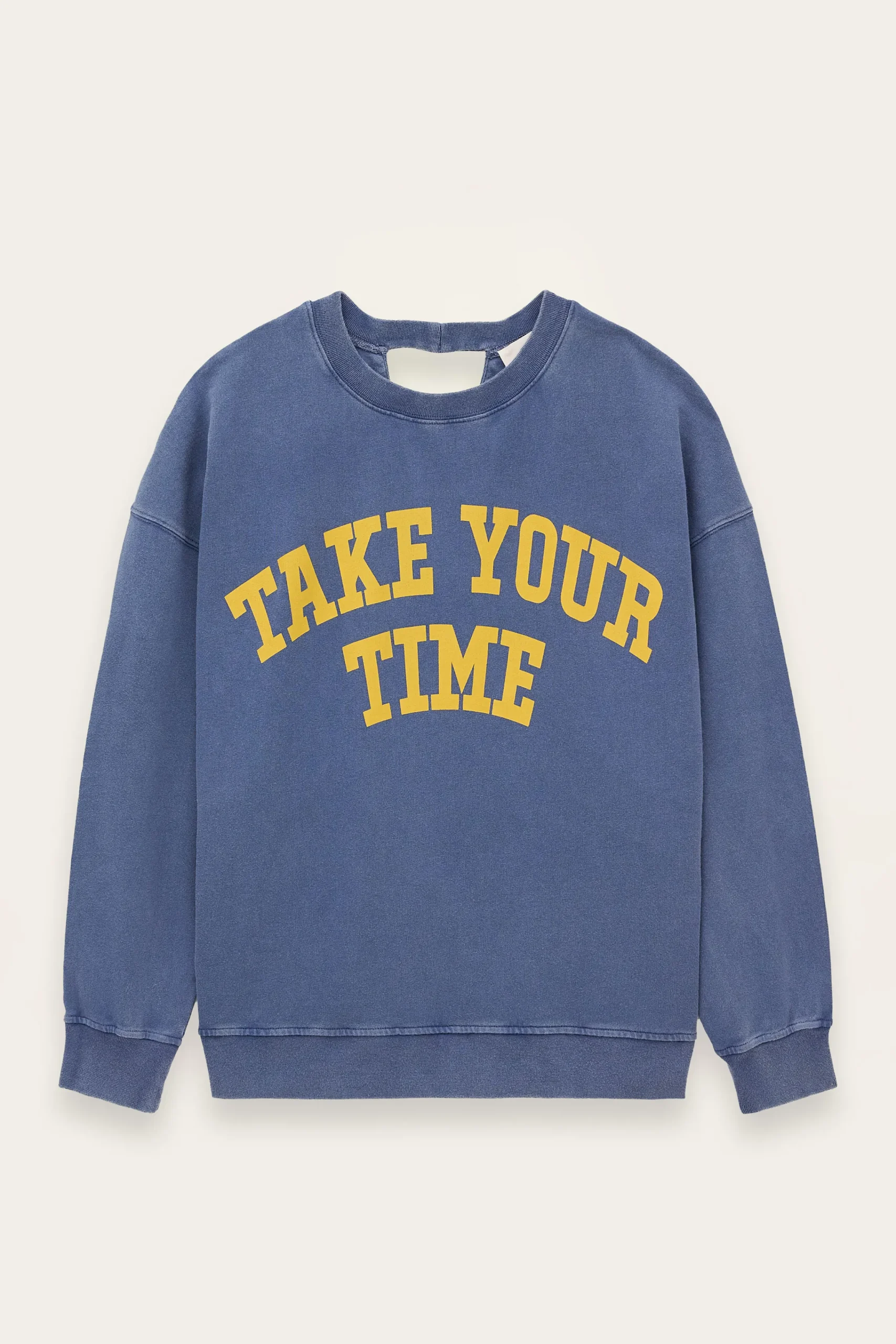 Ba&Sh KEYRA sweatshirt oversize coton BLEU Outlet