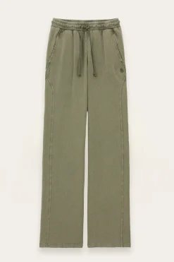 Ba&Sh KOKO pantalon large coton VERT Discount