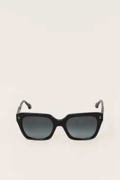 Ba&Sh LAIA lunettes soleil rectangulaires NOIR New