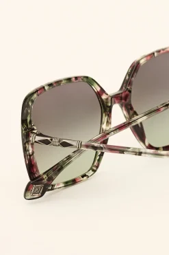 Ba&Sh LIANE lunettes solaires carrées BLEU New