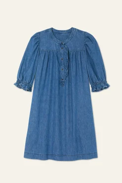 Ba&Sh LICONI robe courte denim BLEU Online