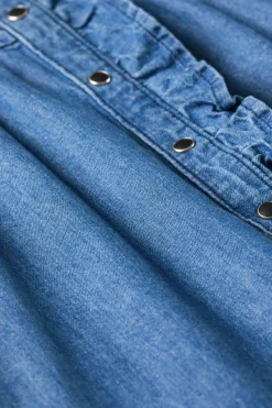 Ba&Sh LICONI robe courte denim BLEU Online
