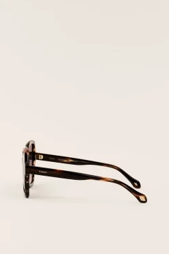 Ba&Sh LILOU lunettes de soleil MARRON Best