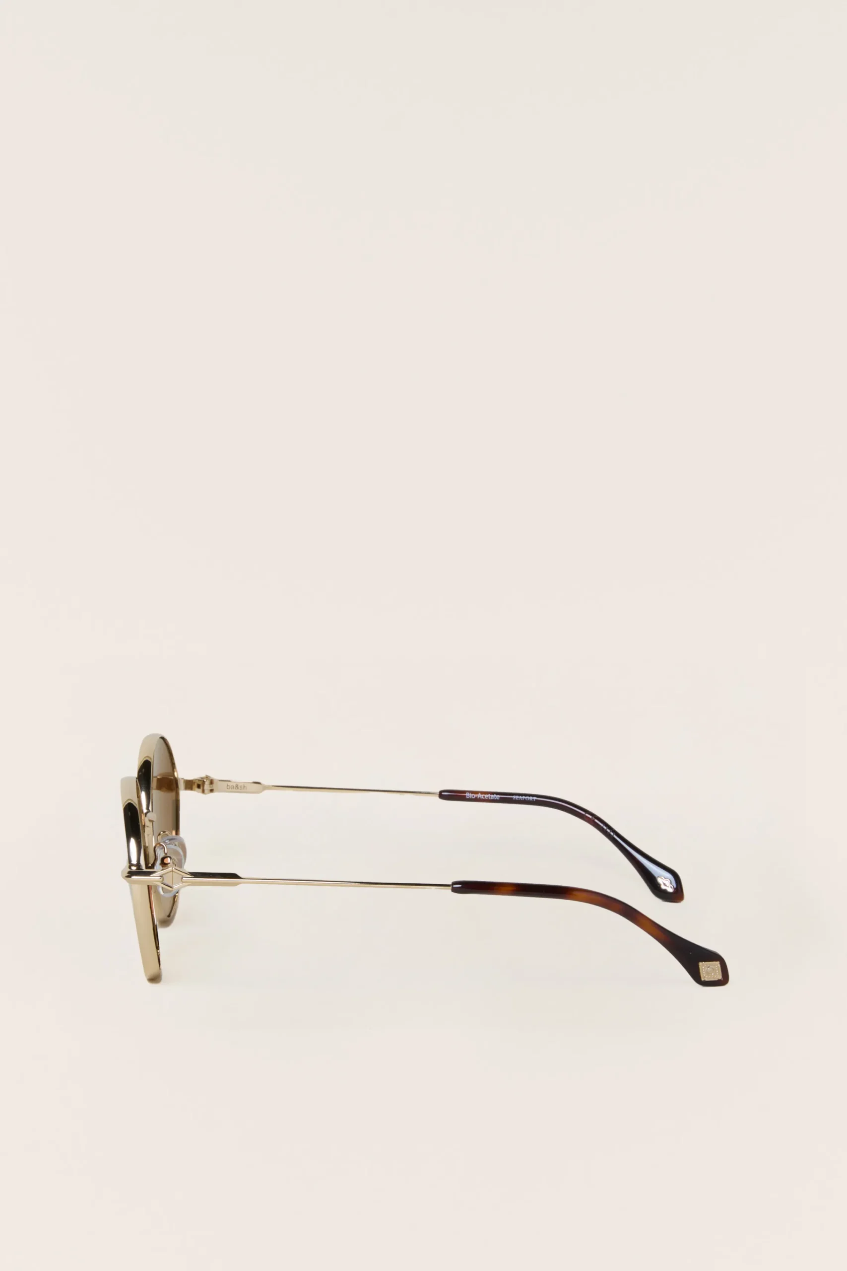 Ba&Sh LIORA lunettes soleil métal MARRON New