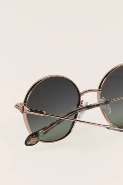 Ba&Sh LIORA lunettes soleil métal VERT New