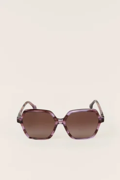 Ba&Sh LOTTY lunettes soleil hexagonales ROSE Clearance