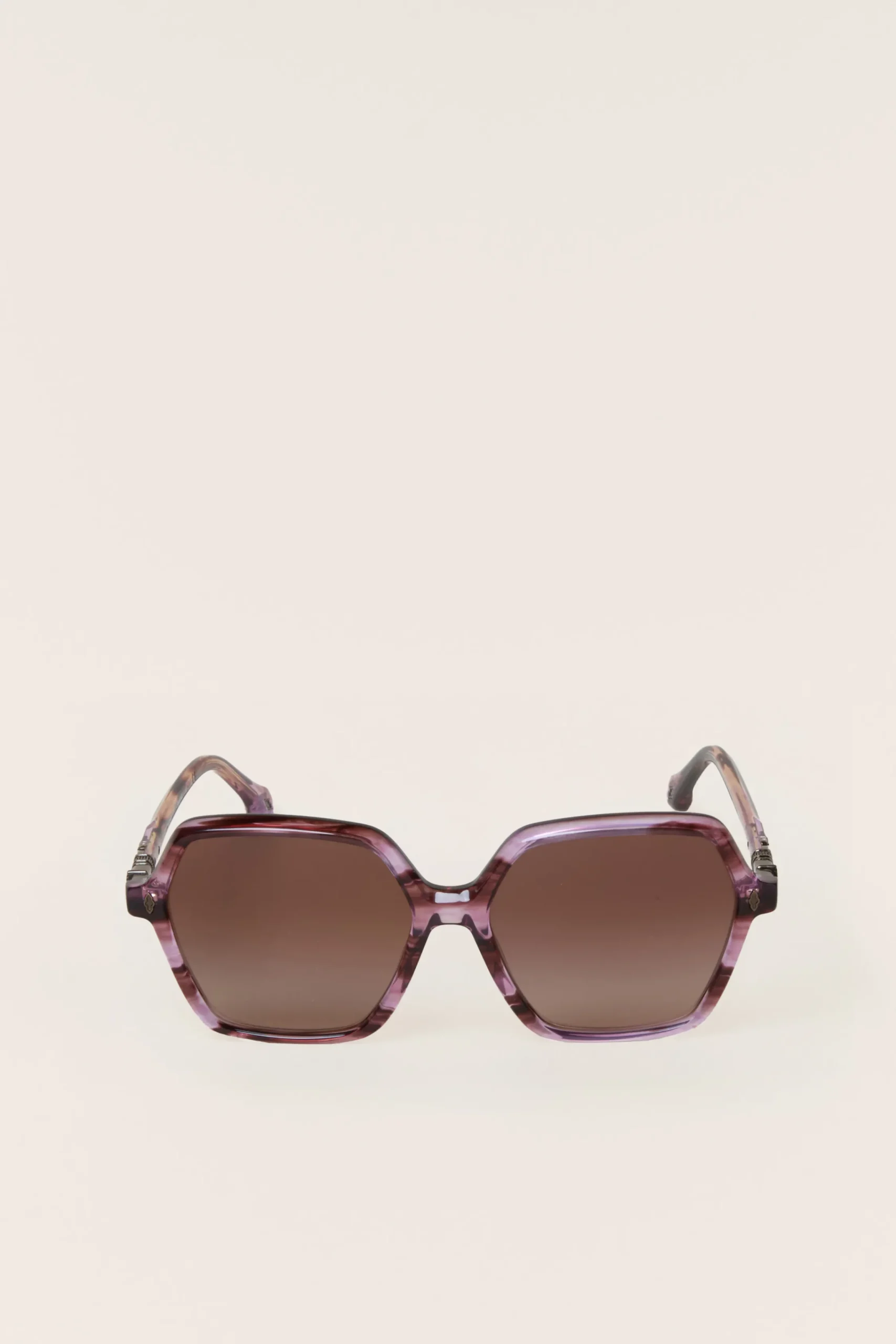 Ba&Sh LOTTY lunettes soleil hexagonales ROSE Clearance