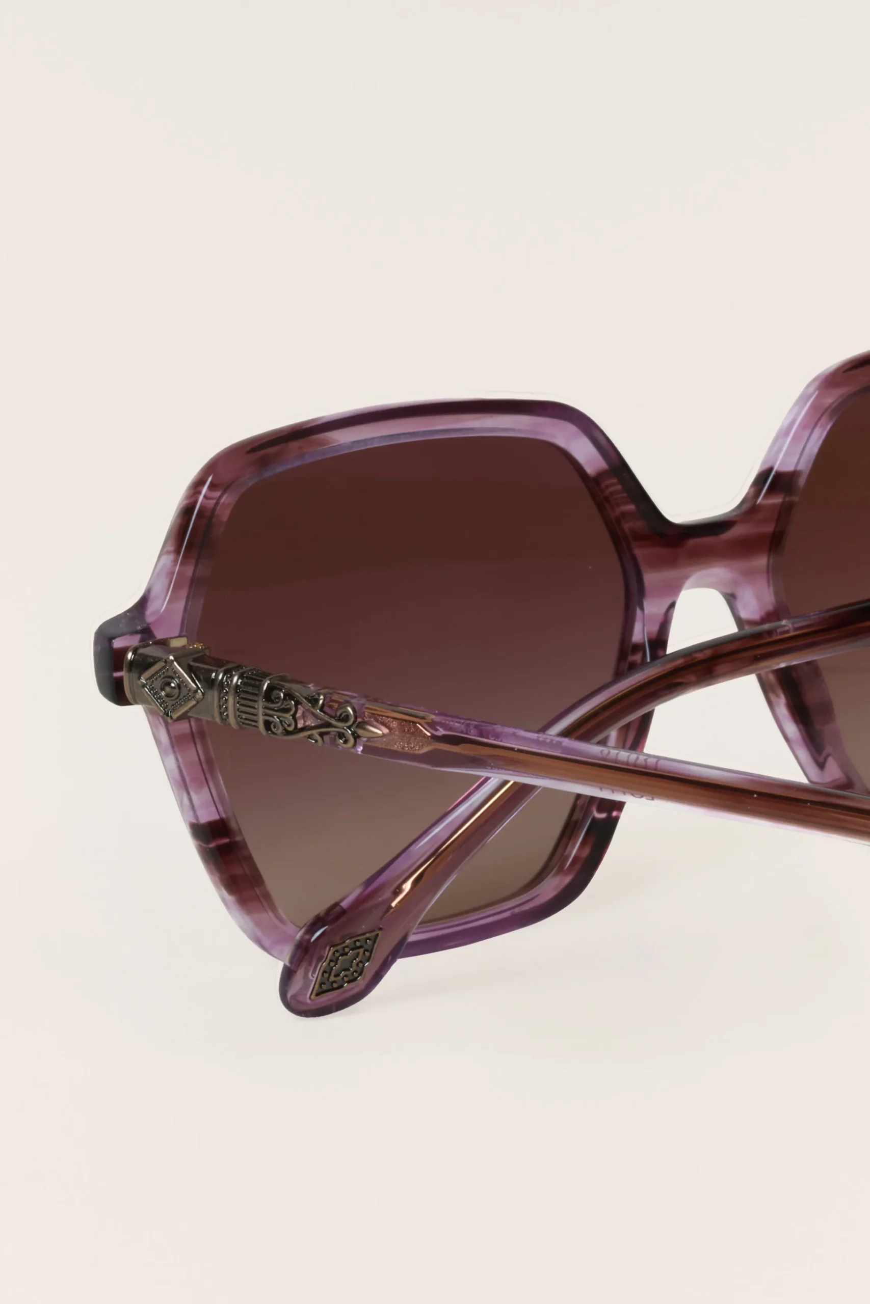 Ba&Sh LOTTY lunettes soleil hexagonales ROSE Clearance