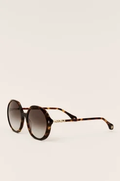 Ba&Sh LOULOU lunettes de soleil MARRON