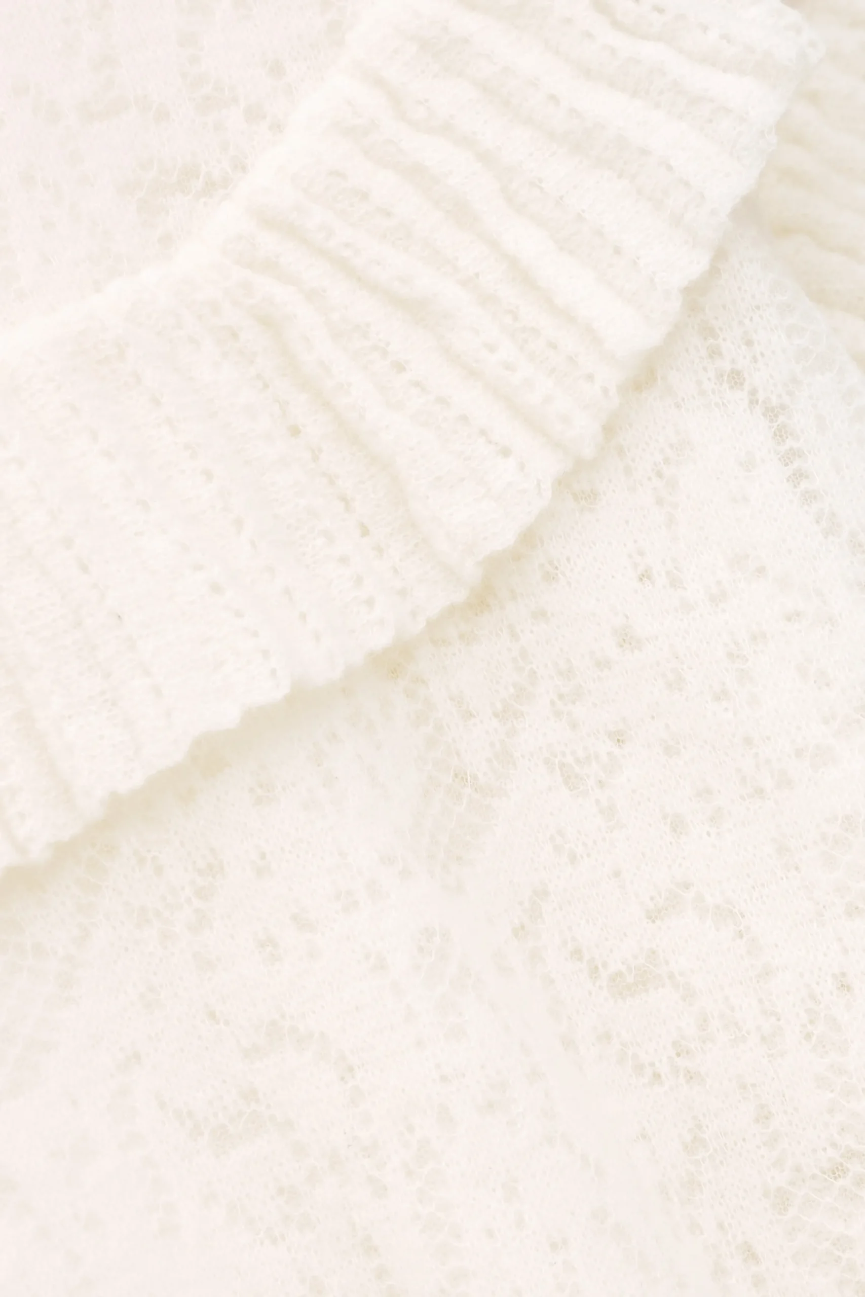 Ba&Sh LUCAS pull oversized dentelle ECRU Clearance