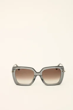 Ba&Sh LUCILE lunettes solaires carrées BLEU Clearance