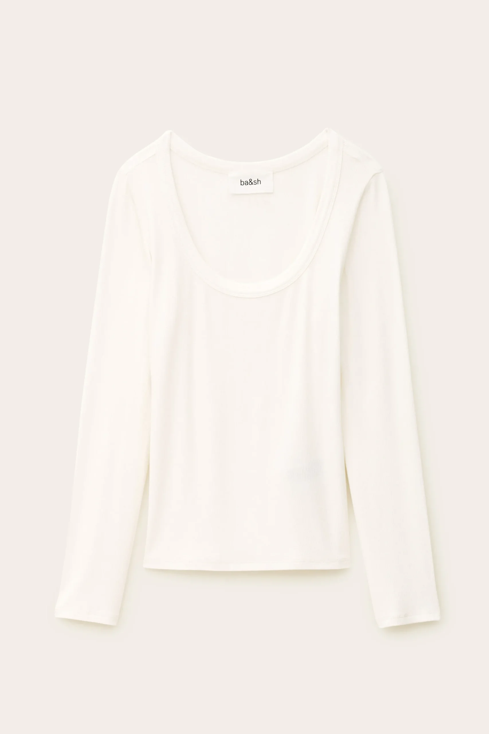 Ba&Sh LUISA tee-shirt manches longues ECRU Clearance