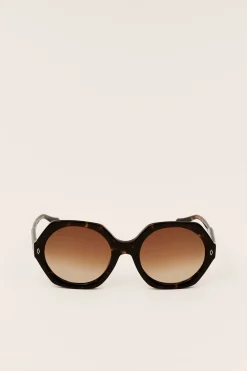 Ba&Sh LUNY lunettes de soleil MARRON Clearance