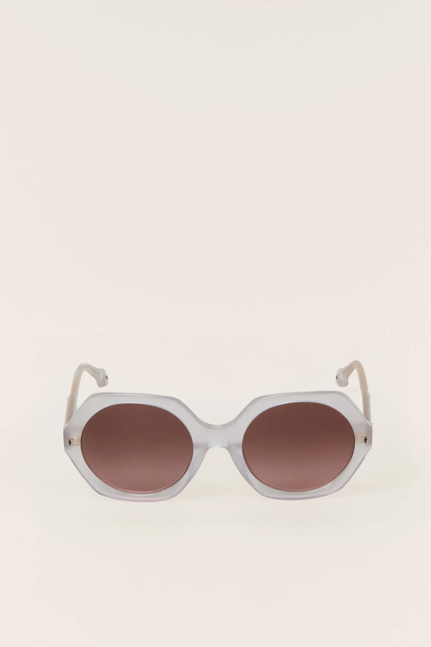 Ba&Sh LUNY lunettes soleil arrondies GRIS Best