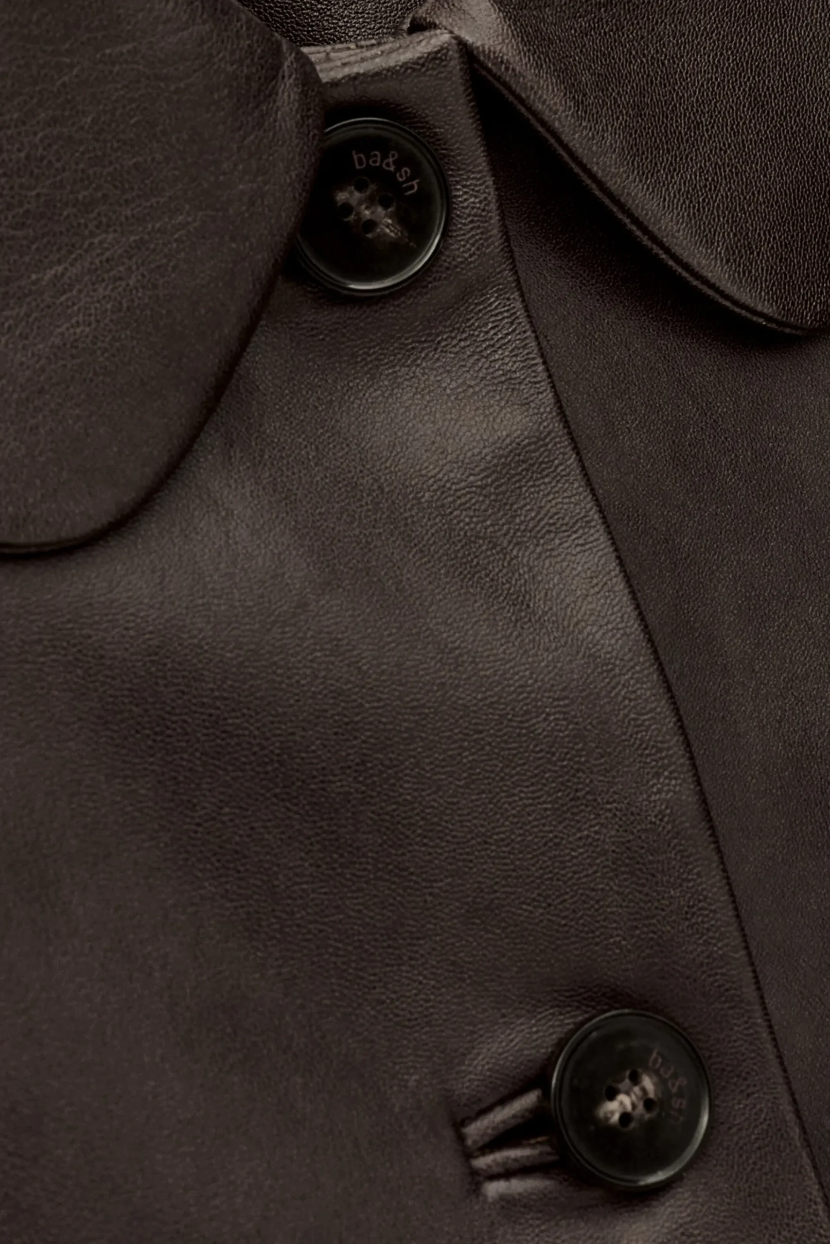 Ba&Sh MADIE manteau trois-quart MARRON Sale
