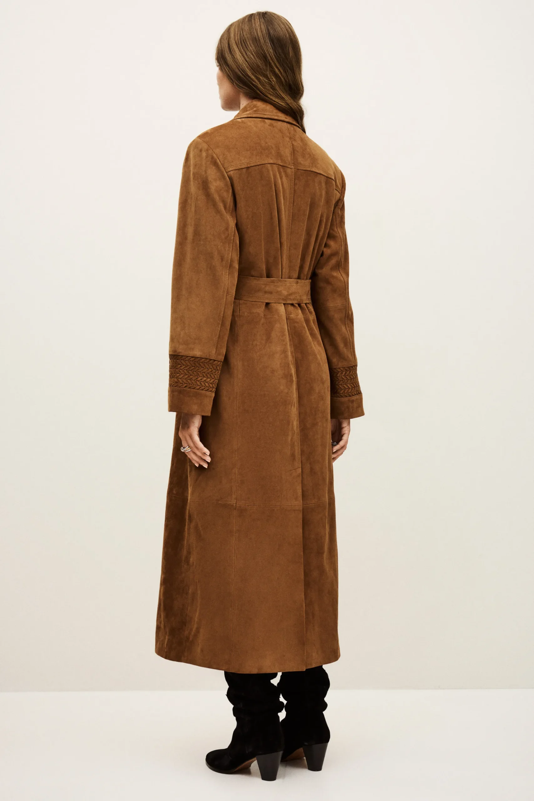 Ba&Sh MAINA manteau style trench MARRON Discount