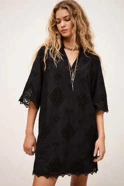 Ba&Sh MALO robe courte NOIR Outlet