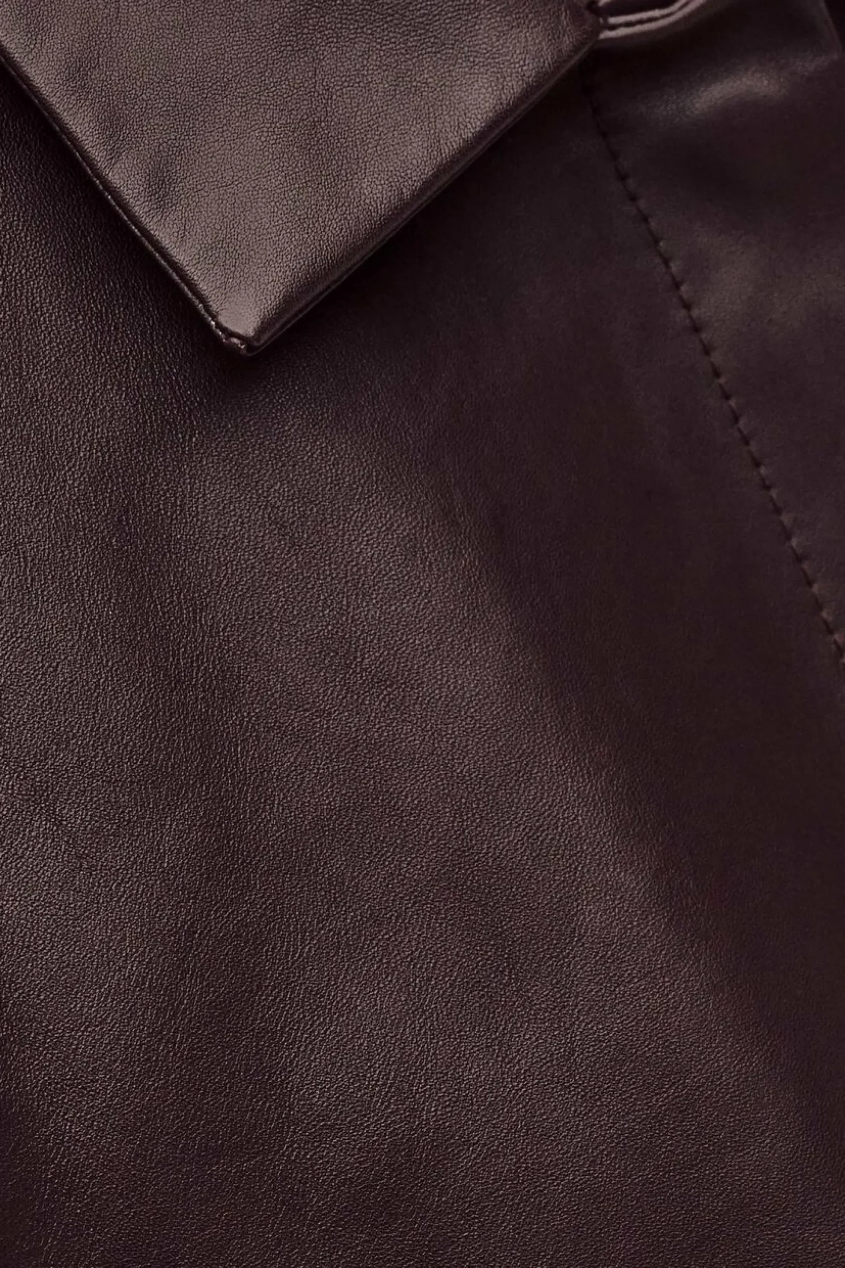 Ba&Sh MANITA veste courte cuir VIOLET Best