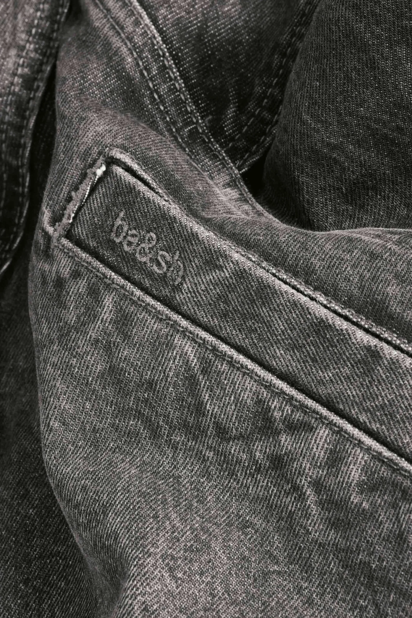 Ba&Sh MAX blouson en jean NOIR Outlet