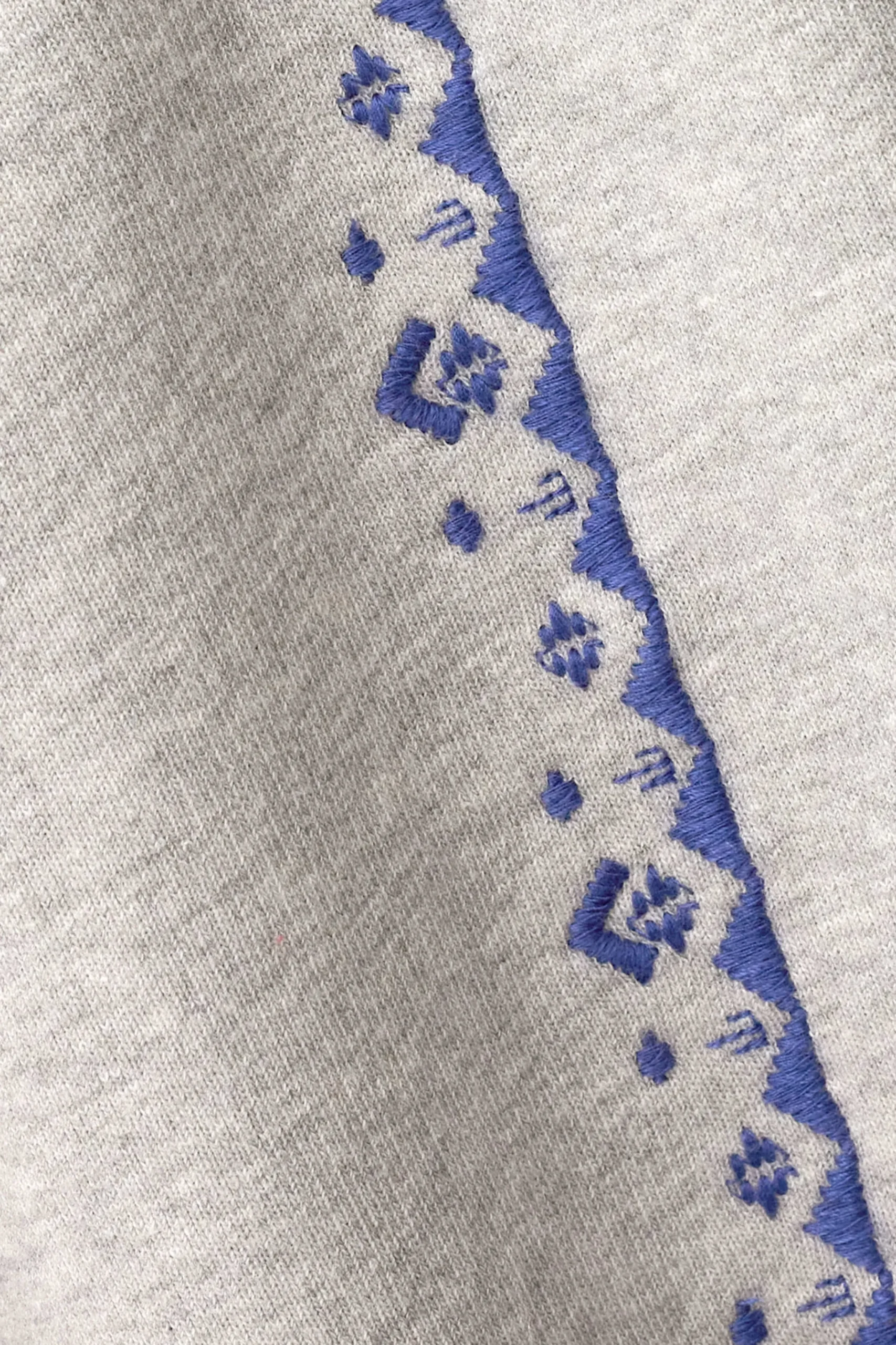 Ba&Sh MESTA sweat brodé GRIS New