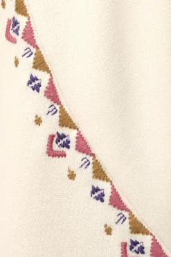 Ba&Sh MESTA sweat brodé ECRU Sale