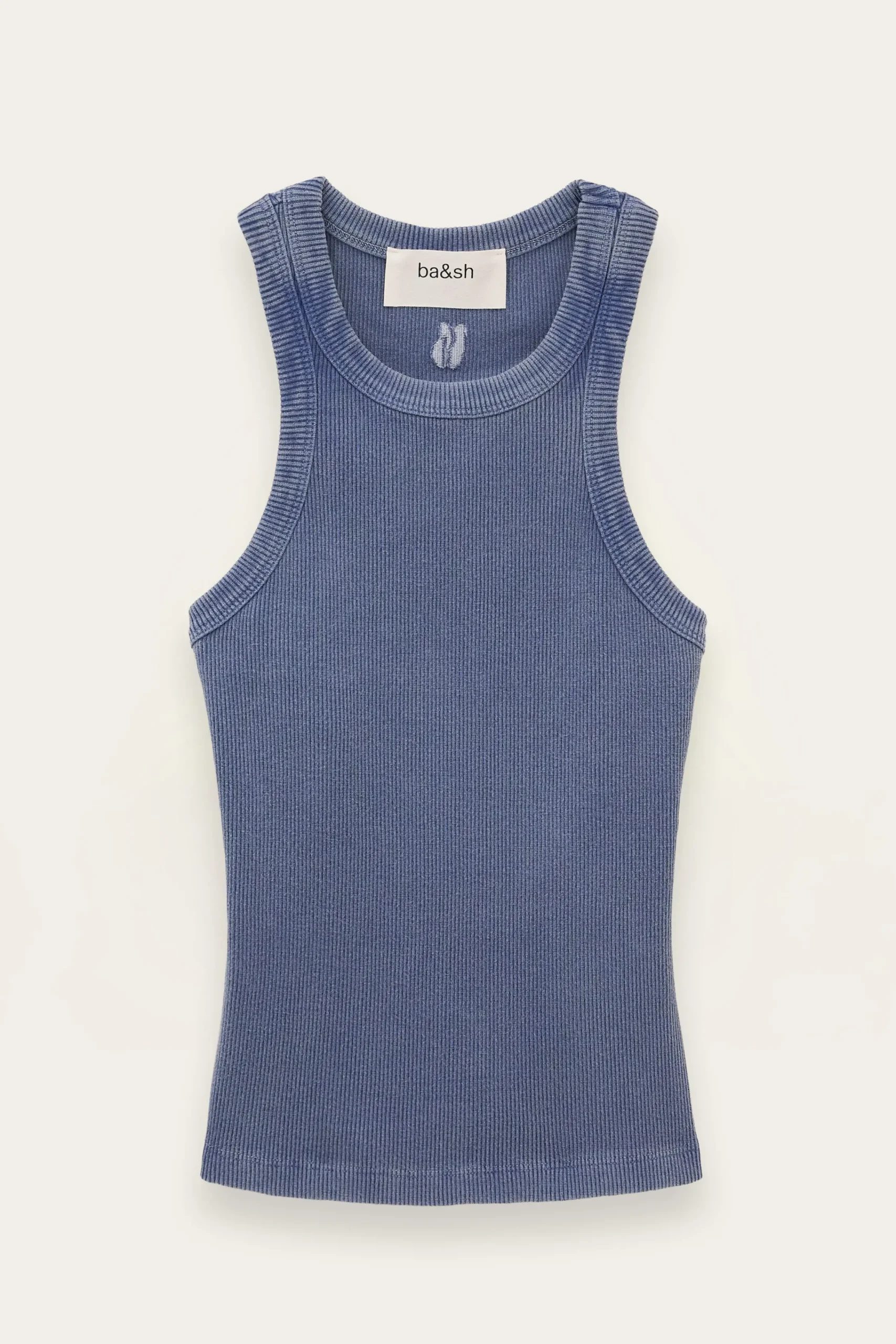 Ba&Sh MIA débardeur coton BLEU Sale