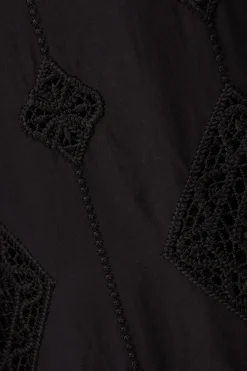 Ba&Sh MIKE pantalon large NOIR