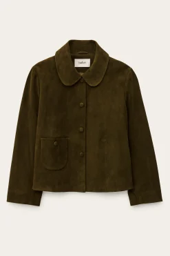 Ba&Sh MILAS veste coupe droite VERT Sale